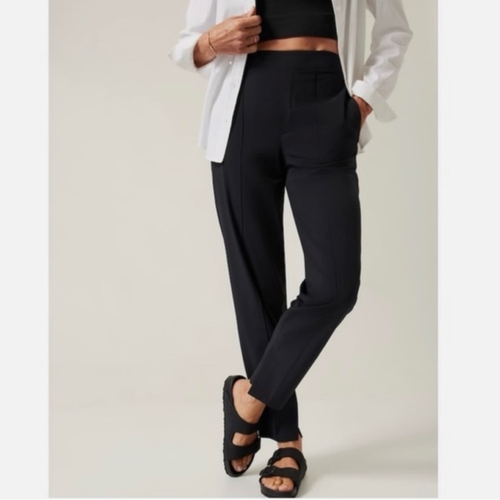 Athleta Vienna Slim Pant Size 6 Black
